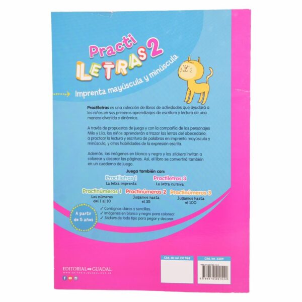 Libro Practi Letras 2 Grandes EL GATO DE HOJALATA 60 Páginas - Imagen 2