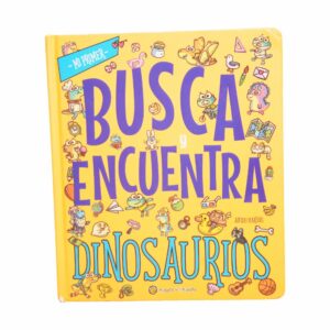 Libro Mi Primer Busca Y Encuentra Dinosaurios GUADAL 25 Páginas