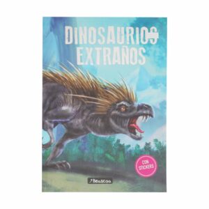 Libro Dinosaurios Extraños Con Stickers BEASCOA 31 Páginas