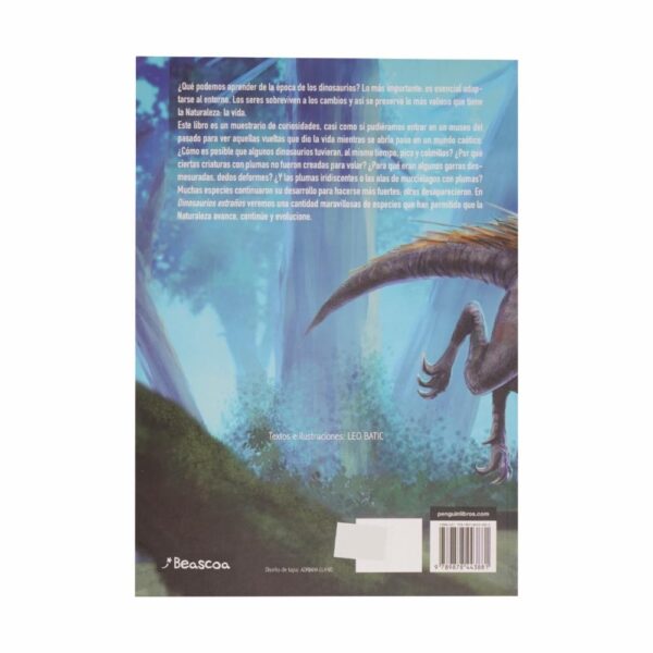 Libro Dinosaurios Extraños Con Stickers BEASCOA 31 Páginas - Imagen 2