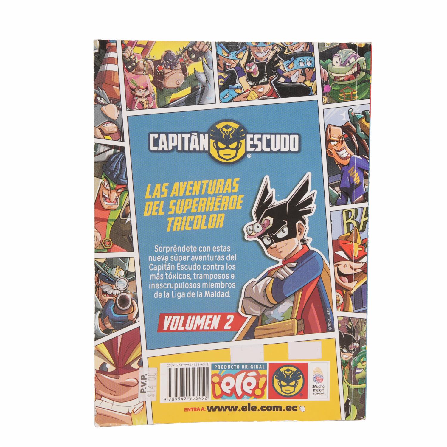 Libro Capitán Escudo Vol 2 ZONACUARIO 99 Páginas - Imagen 2