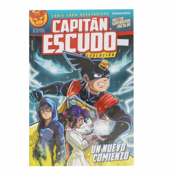 Libro Capitán Escudo Un Nuevo Comienzo. ZONACUARIO 96 Páginas