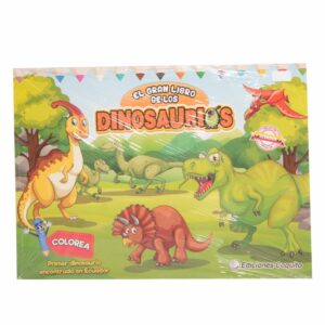 Libro Dinosaurios Colorea COQUITO 50 Páginas
