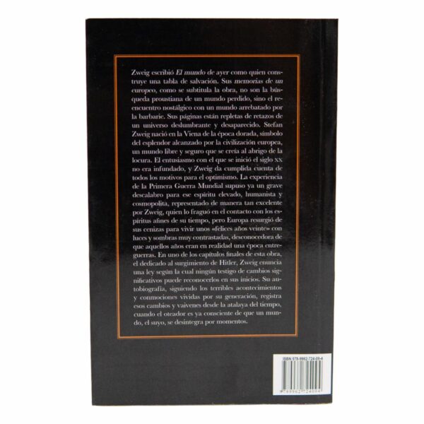 Libro El Mundo De Ayer GRIJALBO 572 Páginas - Imagen 2