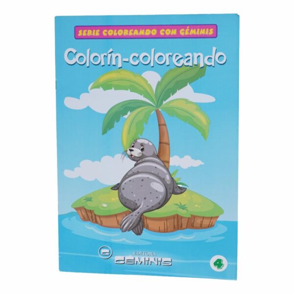 Libro Colorín Coloreando 4 RADMANDI 96 Páginas