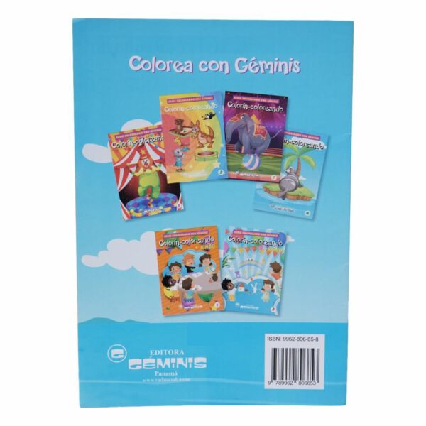 Libro Colorín Coloreando 4 RADMANDI 96 Páginas - Imagen 2