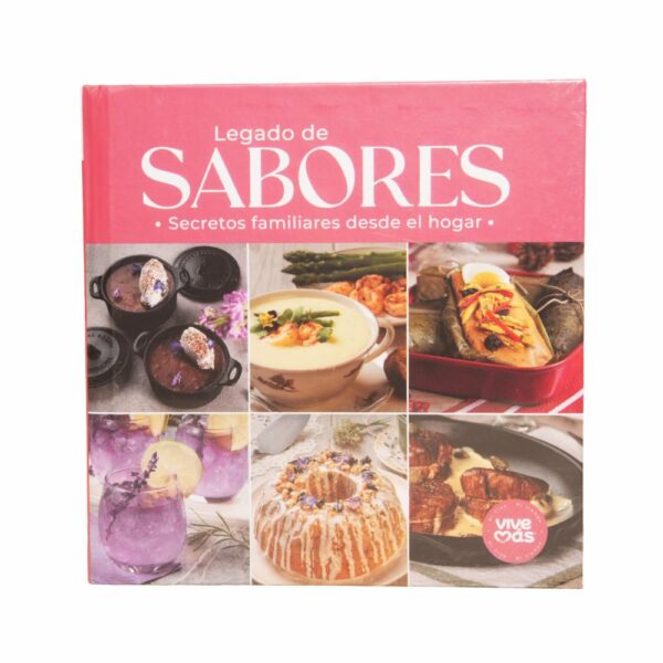 Libro Legado De Sabores Secretos Familiares Desde El Hogar TAQUINA 224 Páginas