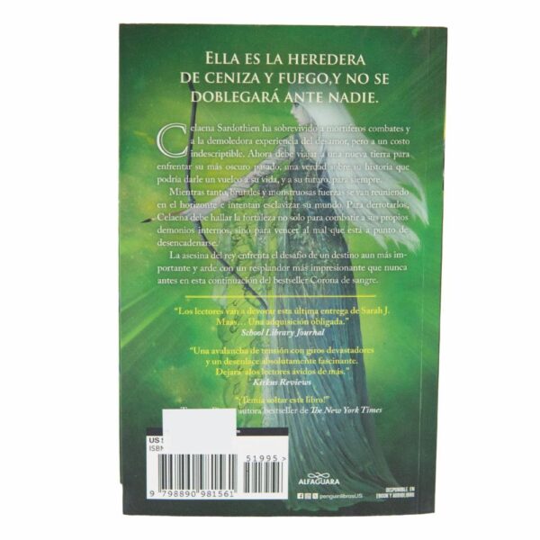 Libro Heredera De Fuego ALFAGUARA 699 Páginas - Imagen 2