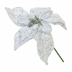 Flor Plata Brillante JOY 29 x 22 Cm