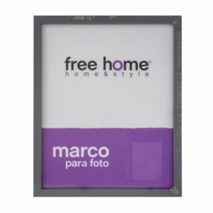 Porta Retrato Unicolor Gris FREE HOME Unidad