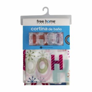 Cortina Navidad Hohoho FREE HOME 180 X 180 Cm