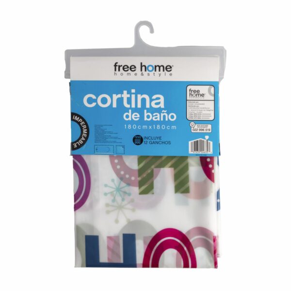 Cortina Navidad Hohoho FREE HOME 180 X 180 Cm - Imagen 2