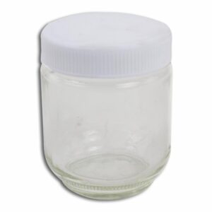 Frasco De Vidrio Para Yogurt Con Tapa Plástica OLD FASHIONED Unidad