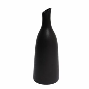 Florero Decorativo Botella Negro LONSEN Unidad