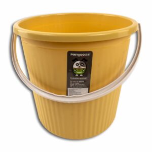 Balde Plástico Multiuso Color Morado Verde HONG YA Unidad