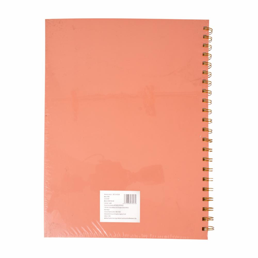 Libreta A4 Rosada WEN Unidad - Imagen 2