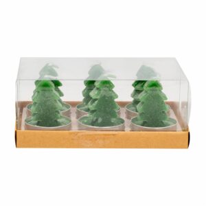 Set Velas Navideñas Con Diseños Árbol JOY Unidad