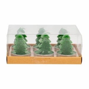 Set Velas Navideñas Con Diseños Árbol JOY Unidad