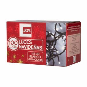 Luces Navideñas Color Blanca JOY 100 Luces