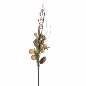 Adorno Navideño Pick Botones Dorados JOY 66 Cm