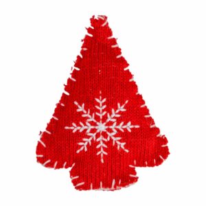 Adorno Navideño Colgante Diseño Árbol Rojo JOY Unidad