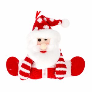 Colgante De Santa Colección Rojo Con Blanco JOY 12,5 Cm