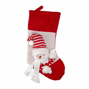 Bota Para Navidad Muñeco De Nieve JOY 48 Cm