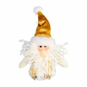 Adorno Navideño Colgante Diseño Santa Colección Dorada JOY Unidad