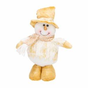 Adorno Navideño Diseño Snowman Colección Dorada JOY Unidad