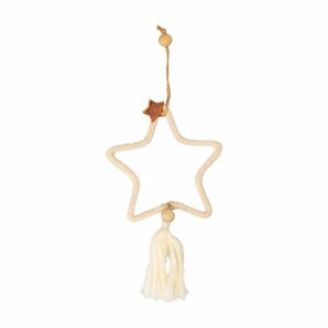 Estrella Navideña Colgante Color Dorada Especial JOY Unidad