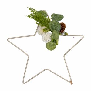 Estrella Navideña Dorada Colgante Con Ramas JOY Unidad