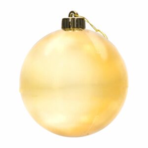 Esfera Navideña Dorado Brillante JOY Unidad