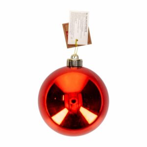 Esfera Navideña Rojo Brillante JOY Unidad