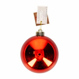 Esfera Navideña Rojo Brillante JOY Unidad