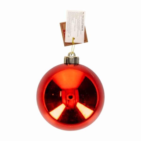 Esfera Navideña Rojo Brillante JOY Unidad