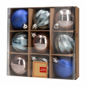 Set Caja De Bombillos Color Azul Y Champagne JOY Unidad