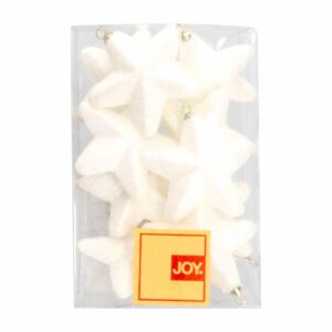 Set Estrella Navideña De Espuma Blanca JOY Unidad