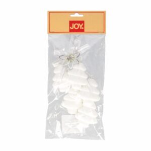 Ornamento Navideño Color Blanco JOY Unidad