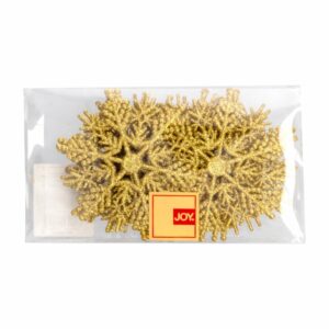 Set Copo De Nieve Dorado JOY Unidad