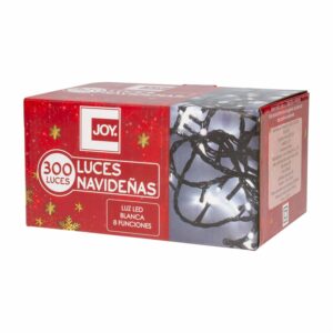Luces Navideñas Led Blanca JOY 300 Focos