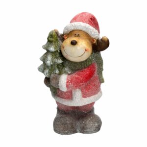 Muñeco Navideño Reno Con Led JOY Unidad