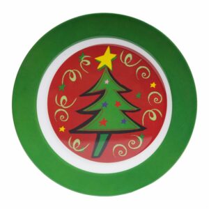 Plato Navideño Colección Árbol JOY 27,94 Cm