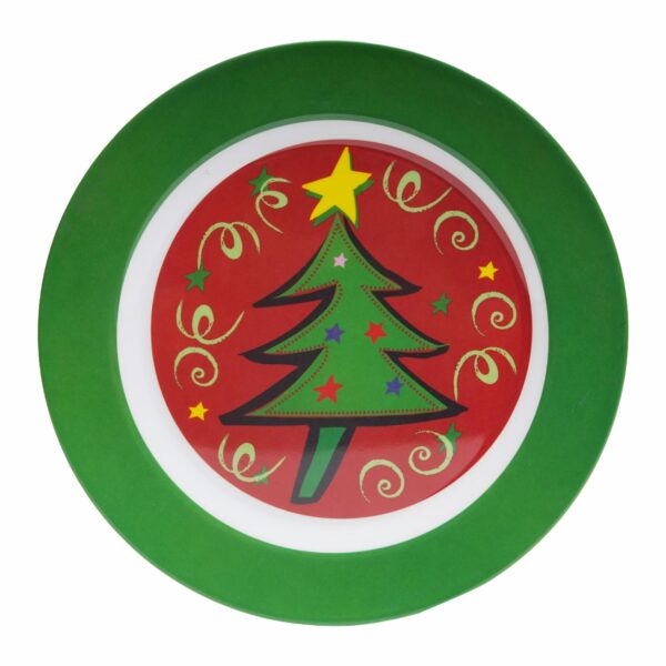 Plato Navideño Colección Árbol JOY 27,94 Cm