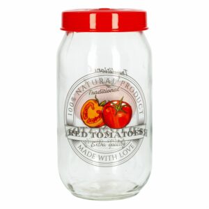 Frasco Tapa Roja Tomates Cherry Grande HEREVIN
