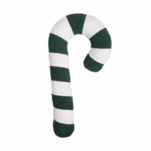 Cojín Bastón Navidad Verde-Blanco JOY 25X57 CM