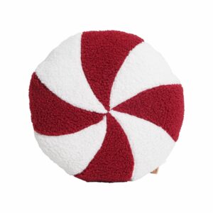 Cojín Caramelo Rojo Blanco JOY 25 CM