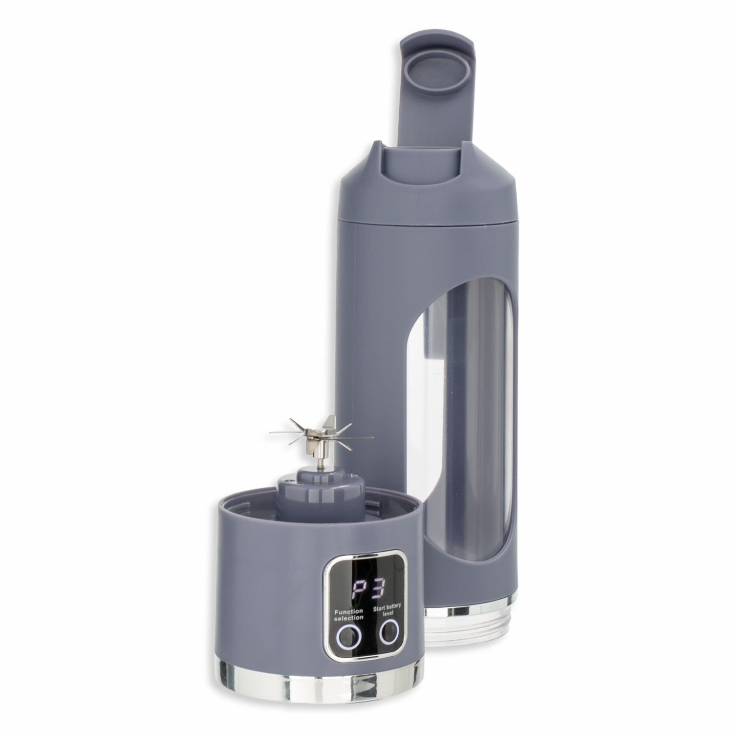 Licuadora Personal Recargable 50 Watts YISEN 1 Velocidad - Imagen 3