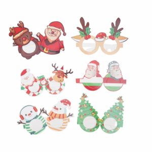 Gafas Decorativas Navidad UNIFELICIDAD X 6 Uds