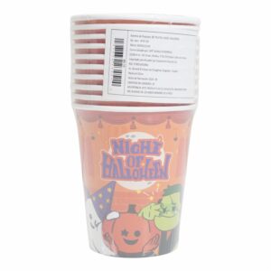Vasos Halloween UNIFELICIDAD 10 Uds