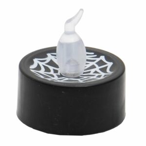 Vela Decorativa De Luz Led Telaraña HALLOWEEN Batería